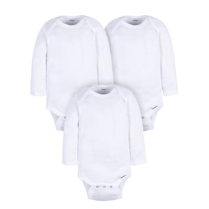 Conjunto de 3 mamelucos manga larga Gerber Baby - unisex