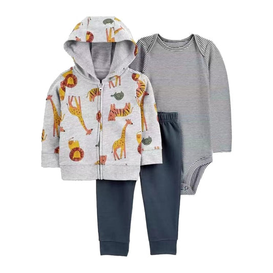 Conjunto de 3 piezas de chaqueta de Safari para bebé de Carter's