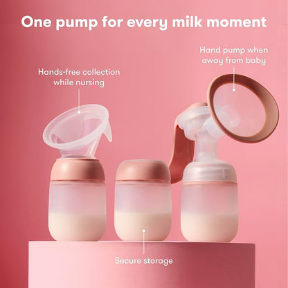 Extractor de leche manual Frida Mom 2 en 1 con colector de leche