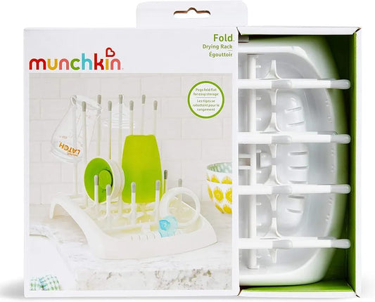 Escurridor para biberones y accesorios Munchkin Fold, blanco