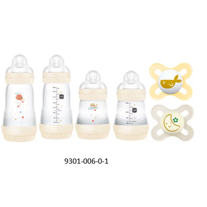 Set de alimentación MAM Welcome Home, Incluye 6 piezas, UNISEX