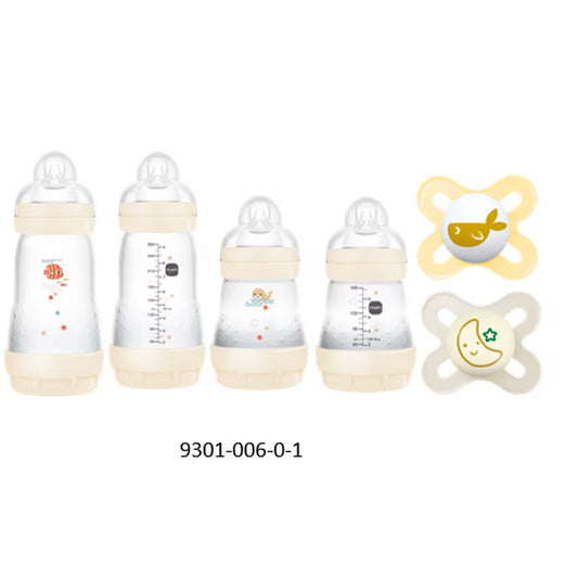 Set de alimentación MAM Welcome Home, Incluye 6 piezas, UNISEX