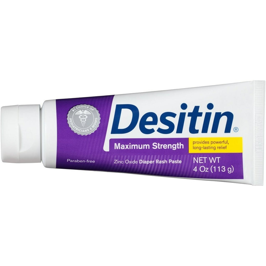 Crema Desitin, máxima potencia, con óxido de zinc - 2 oz