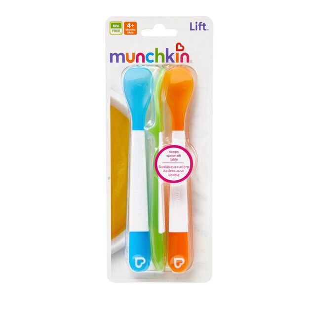 Cucharas para bebés Munchkin Lift, multicolor