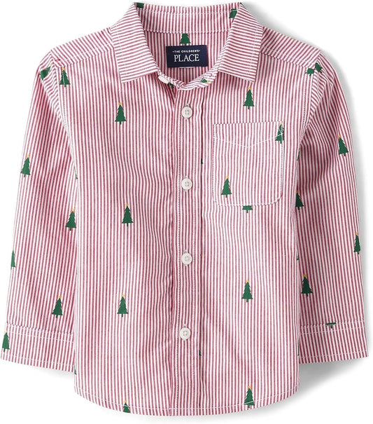 Camisa manga larga botones The Children’s Place