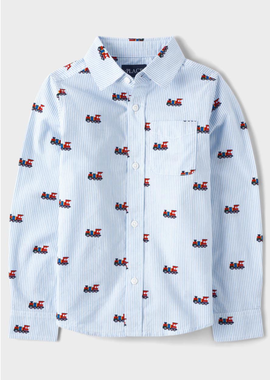 Camisa manga larga botones The Children’s Place