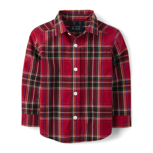 Camisa manga larga botones The Children’s Place
