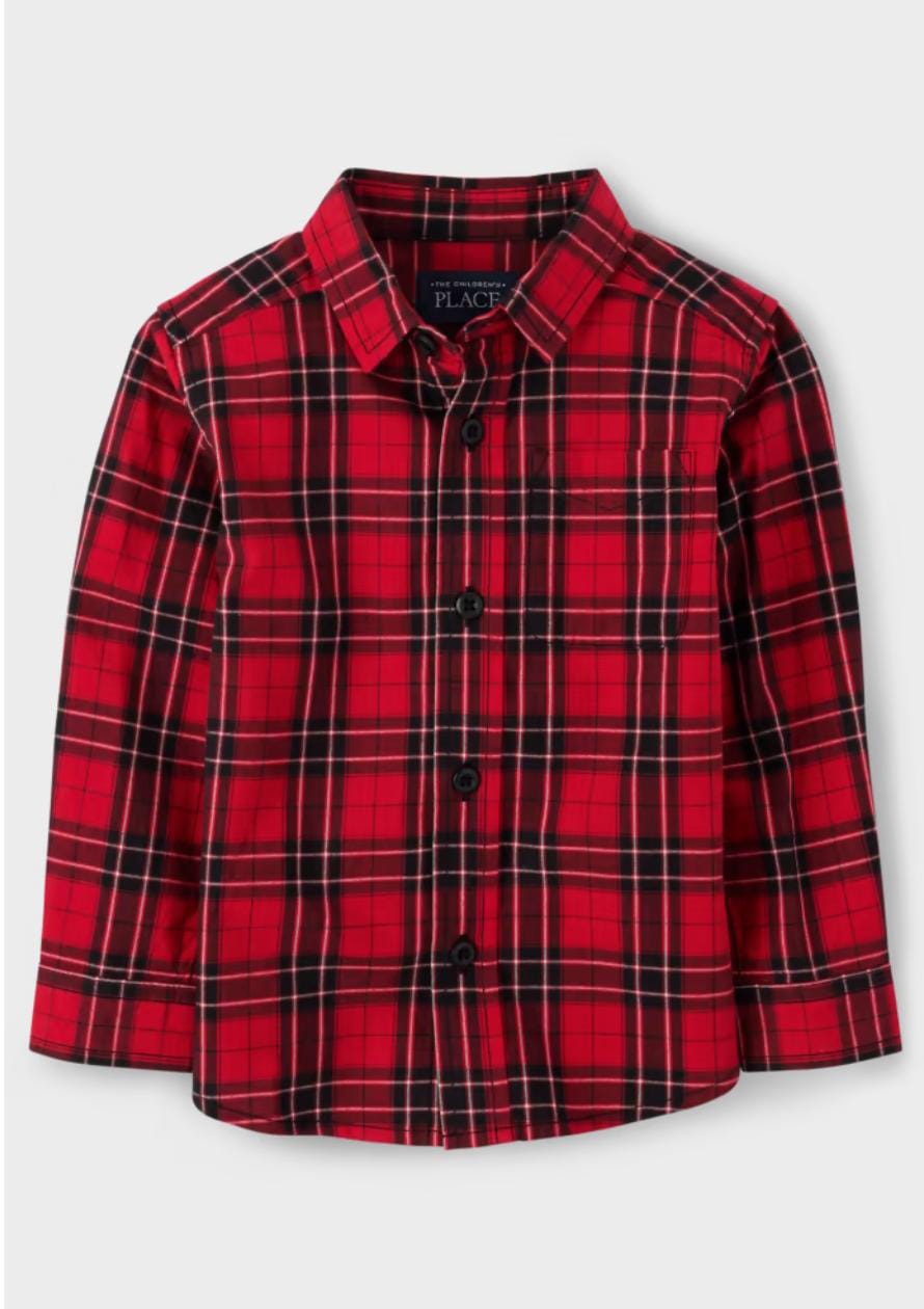 Camisa manga larga botones The Children’s Place