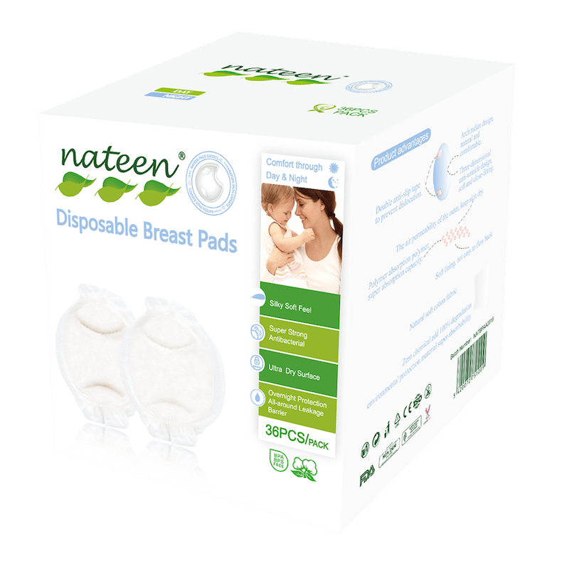 Protectores de lactancia nateen (36 piezas)