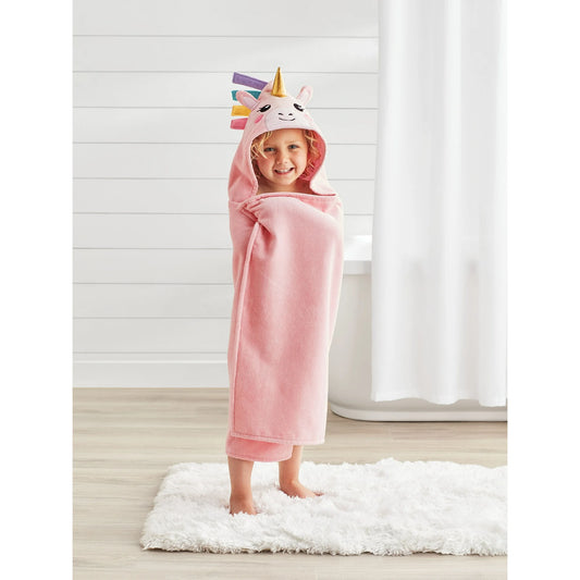 Toalla con capucha de unicornio para niña de Your Zone Kids