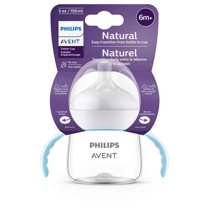 Vaso de aprendizaje Philips Avent Natural Trainer con tetina Natural Response, 5 oz