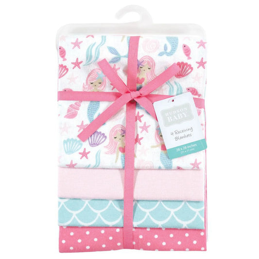 Set de 4 Sabanas de Franela Hudson Baby