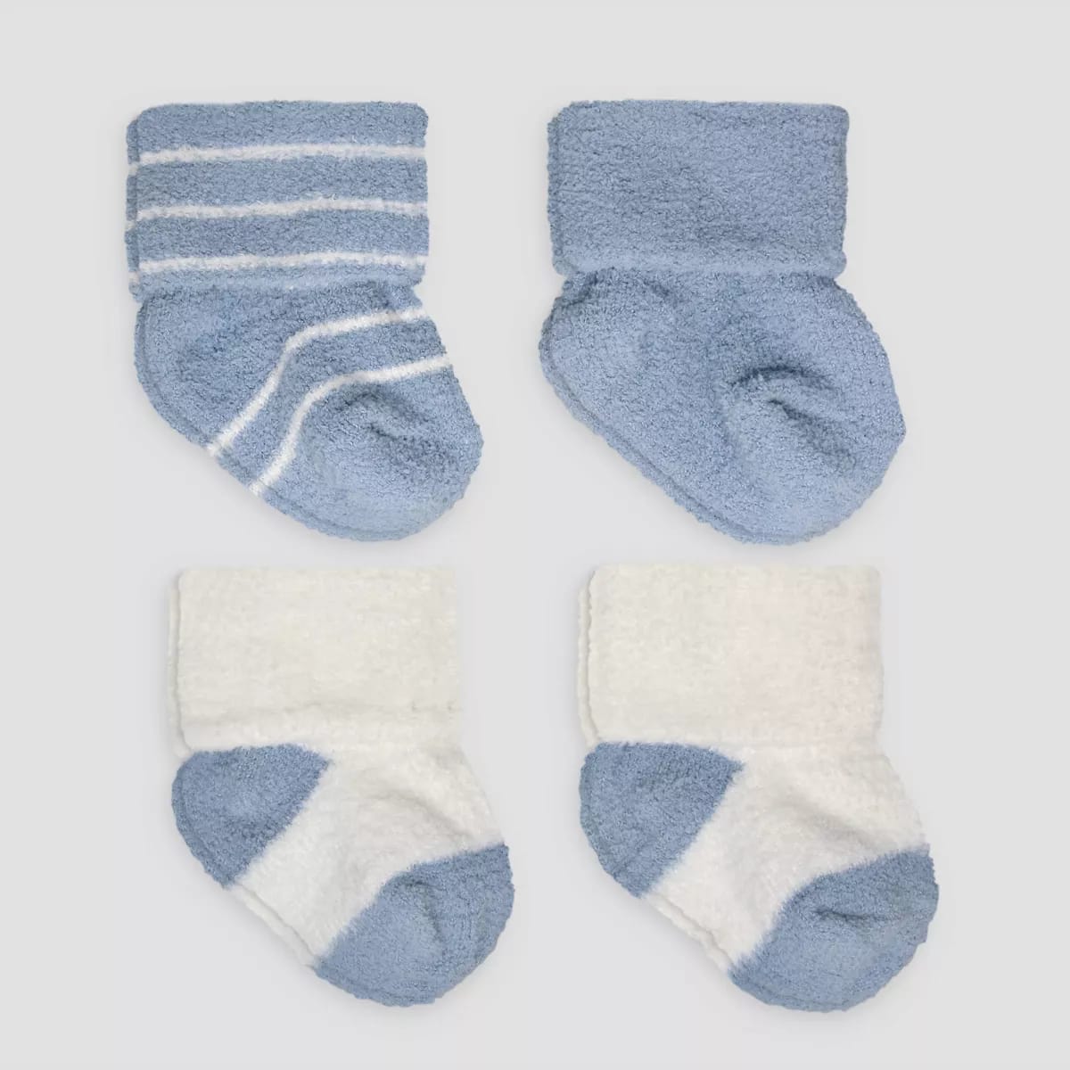 Calcetines Carter's para bebé niño (paquete de 4) - Azul