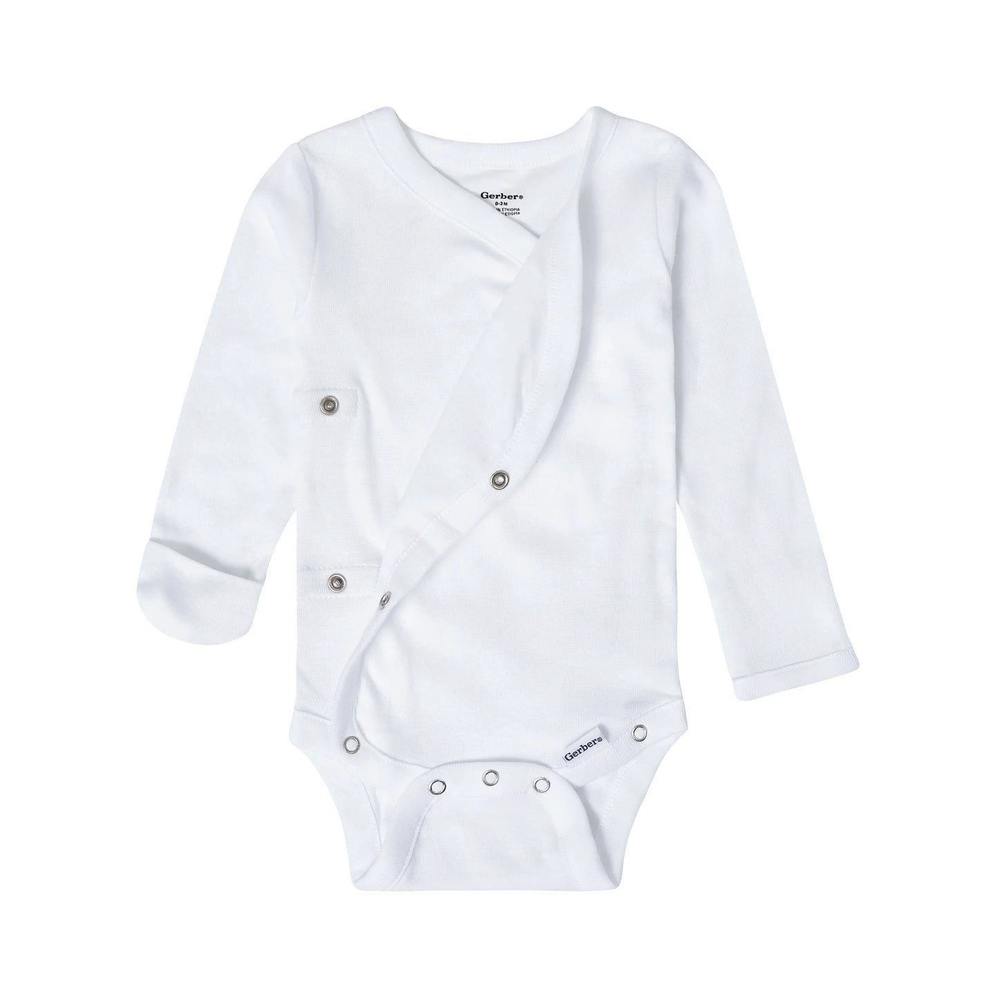 Conjunto de 3 mamelucos con cierre lateral Gerber Baby - unisex