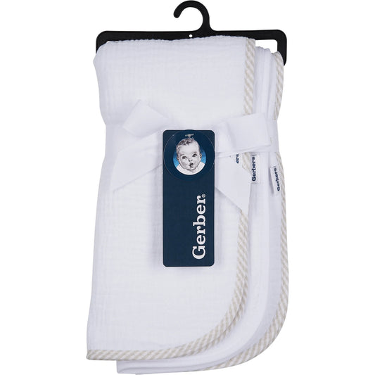 Paños para eructo unisex Gerber Unisex, paquete de 3