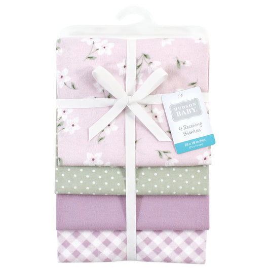 Set de 4 Sabanas de Franela Hudson Baby
