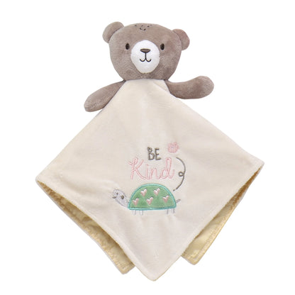 Manta a juego con peluche de apego Oso