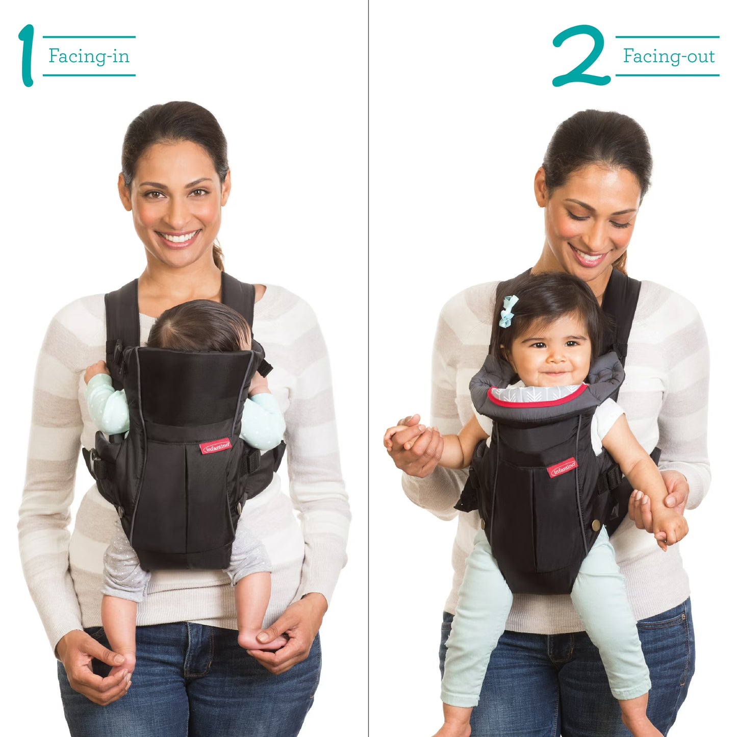 Portabebés Infantino Swift Classic, Unisex, 8-25 lb