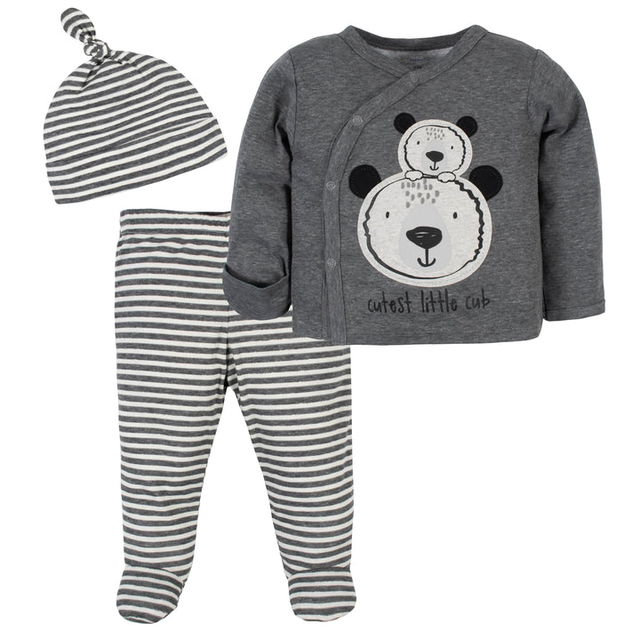 Conjunto de 3 piezas "Llévame a casa" para bebé niño - Gerber