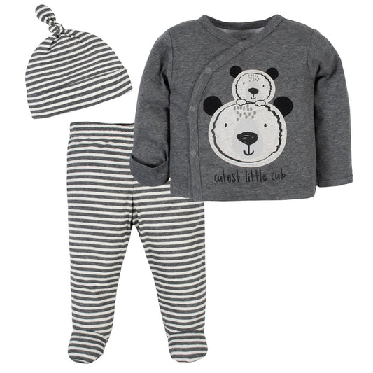 Conjunto de 3 piezas "Llévame a casa" para bebé niño - Gerber